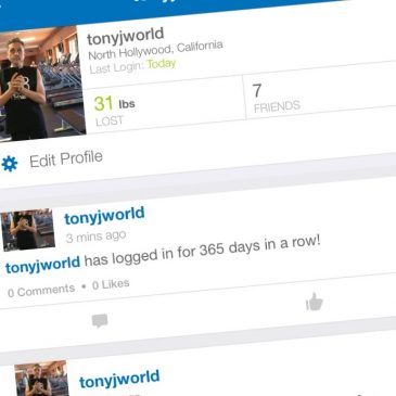 365 Days of MyFitnessPal