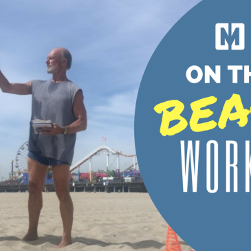 On The Beach Workout With FitBeyond50’s John Knox