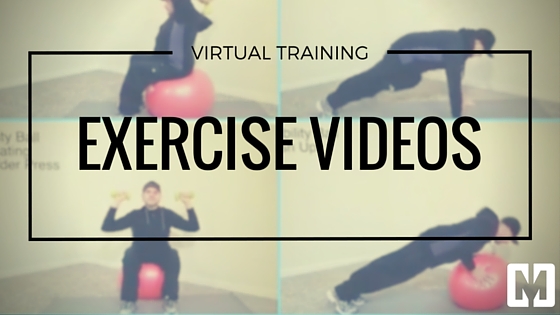 Exercise Videos For Online Virtual Training Clients